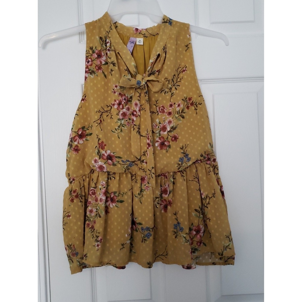 Alya Womans‎ Sleeveless Blouse Size Medium